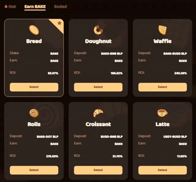Cách thức sở hữu và kiếm Bake Token trên thị trường