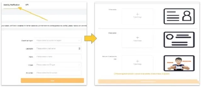 Điền đầy đủ thông tin và upload ảnh chụp cùng với CMND để xác thực danh tính