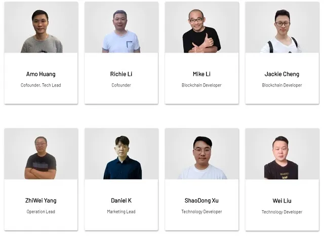 Đội ngũ phát triển dự án