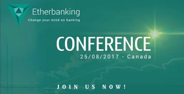 Dự án Etherbanking coin được khởi động lần đầu vào tháng 8 năm 2017 tại Toronto