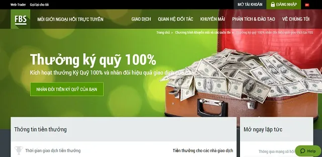 FBS vốn nổi tiếng với những chính sách ưu đãi cực kỳ hấp dẫn