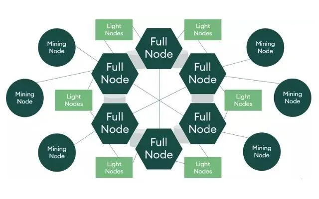 Light nodes cung cấp 1 môi trường hiện có khả năng tương tác cùng với chain