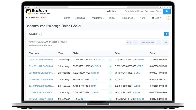 Truy cập vào mục Dextracker của nền tảng