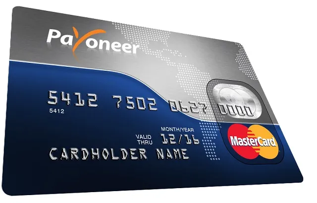 Yêu cầu đăng ký thẻ Payoneer